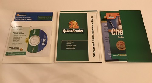 Intuit Quickbooks Pro 2006 (Windows) Small Business Financial Software