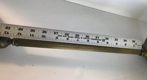 HUBBELL Antique Brass Metal Wallmount Tilt Lamp Electric Socket Fitter Parts