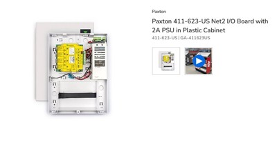 Net2 I/O Board with 2A PSU in Plastic Cabinet