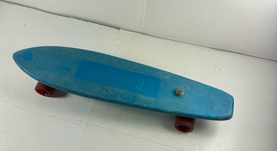 CAL-240 Skateboard Blue Universal Trucks Grabber IV Wheels Vintage 1970s UPM