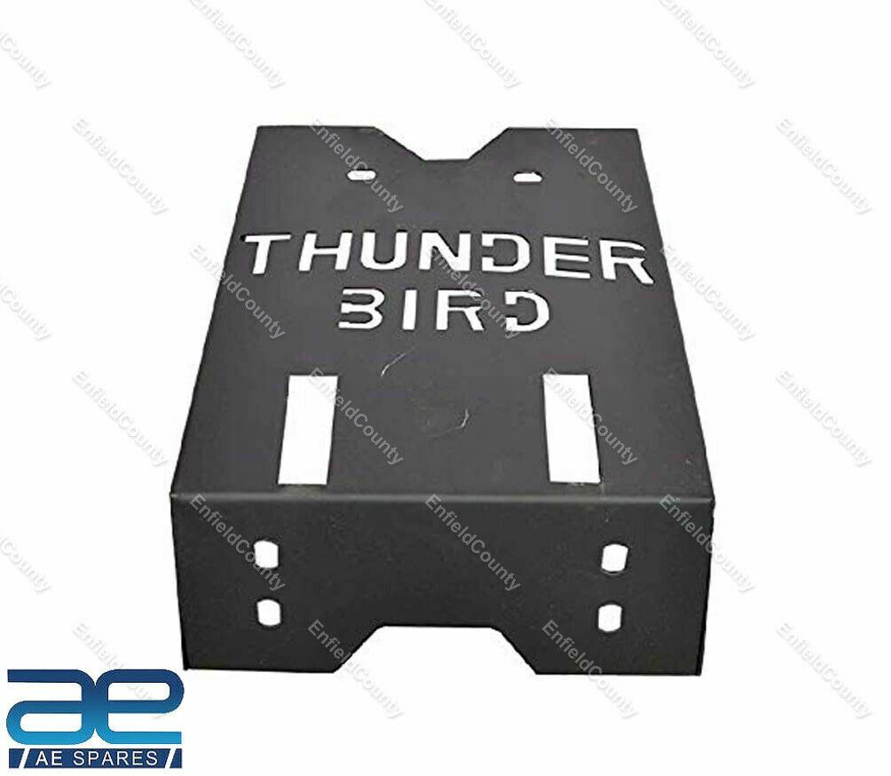 Engine Guard Skid Plate Steel Black Fits Royal Enfield Thunderbird 350 500cc