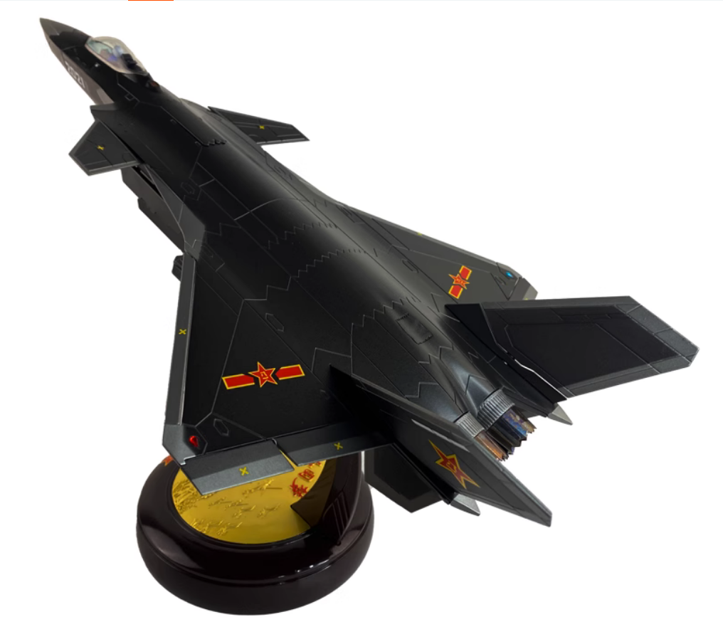 1:48 46CM J-20 Stealth Fighter Jet Aeroplane Diecast