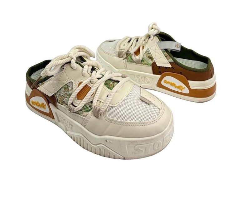 OFERWAY 'Look for the Star' Casual Mule Fashion Sneakers Size 39/ 8.5