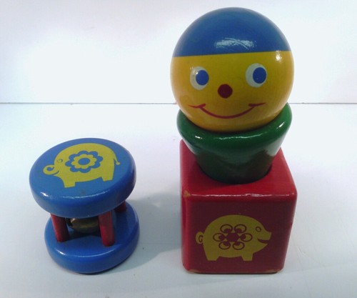 Walter Spielwaren Joki-Play Toy set. Germany Rare! Vintage 1971 original box