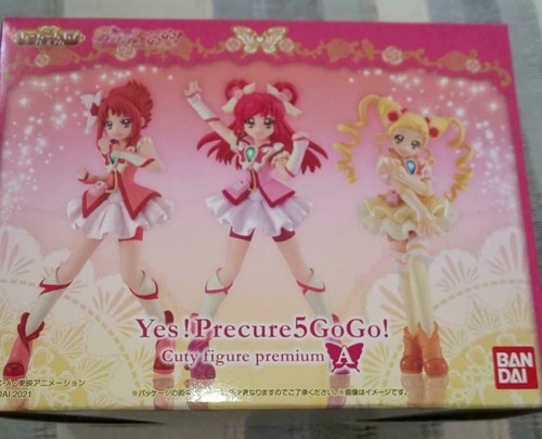 RICO F.UN フィギュア 5点セット Glitter Force Yes! PreCure 5 GoGo! Pretty Cure Cutie Figure