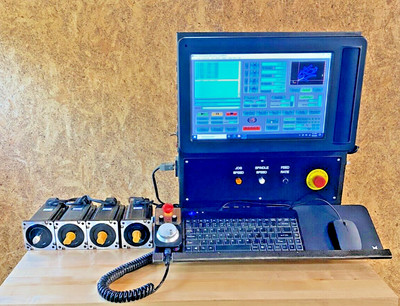 NEW COMPLETE 4-AXIS SERVO CNC CONTROLLER w/BOBCAD-CAM, MACH3, & FREE SHIPPING!!!