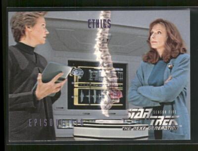 1996 SkyBox Star Trek: The Next Generation Season 5 #475 Ethics