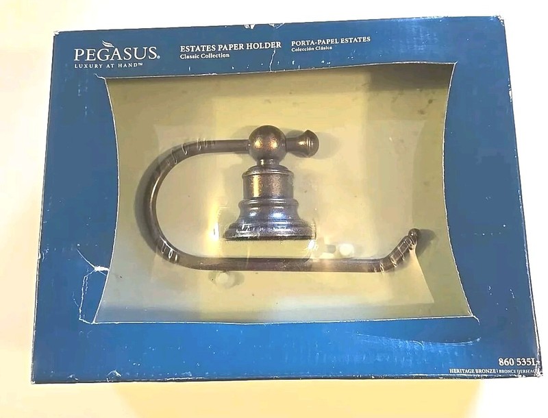 Pegasus 860 535 LUXURY Estates Toilet Paper Holder Heritage Oil