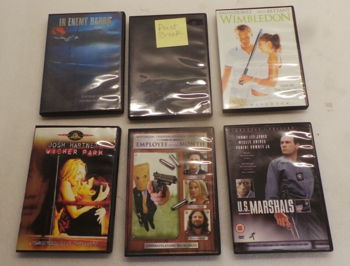 Lot of 6 movies DVD - See photos for titles | eBay