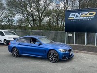 2017 66 REG BMW 435D M SPORT 3.0 XDRIVE GRANCOUPE AUTOMATIC BLUE SALOON EURO 6 