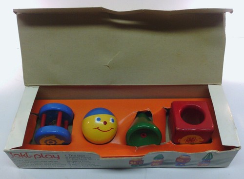 Walter Spielwaren Joki-Play Toy set. Germany Rare! Vintage 1971 original box
