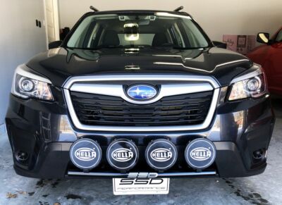 Fits  2019-2020 Subaru Forester (all) SSD Performance RALLY LIGHT BAR,Bull,Nudge