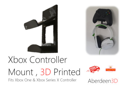 Xbox Controller Wall Mount & Headphone Holder Hanger Bracket