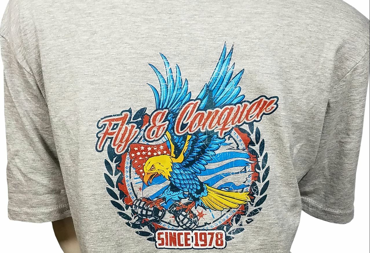 Pre-owned 100% 12 Full Color Custom Printed T-shirts Front Print Free Shipping In Antique Cherry Red