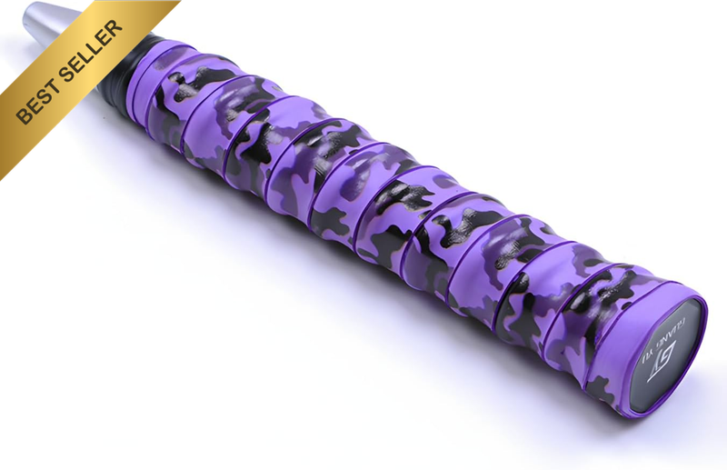 SPP Ribbed Camouflage Overgrip – EVA Keel Design,Anti-Slip, Sweat-Absorbent Grip