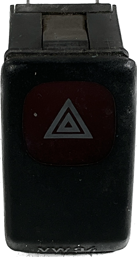 INTERRUTORE COMANDO 4 QUATTRO FRECCE VOLKSWAGEN GOLF II 2 CODICE; 191953235