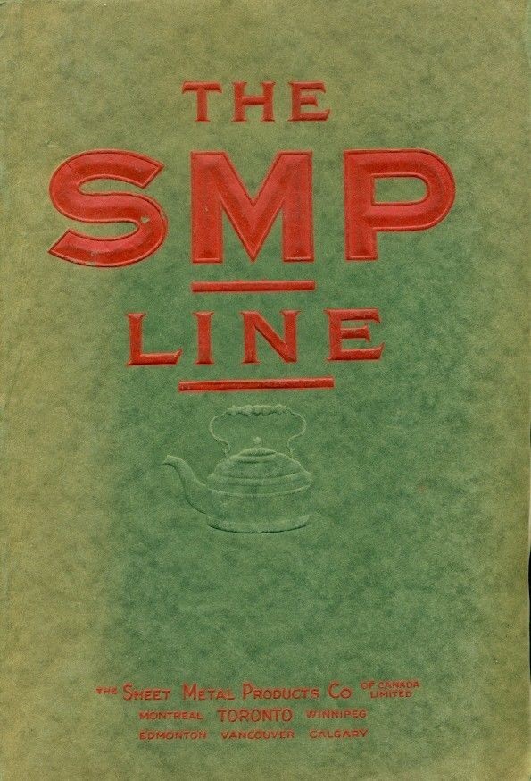 1915-1922 RARE - THE SMP LINE / METAL WARE PRODUCTS CATALOG AND PRICE LIST