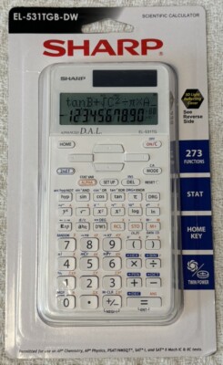 Sharp Calculator EL-531TGB-DW