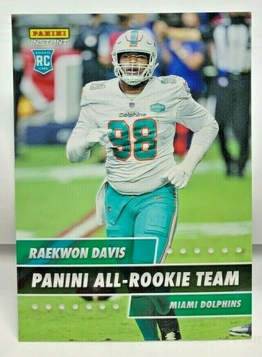 2020 Panini Instant NFL Raekwon Davis #ART-15