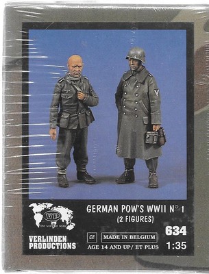 Verlinden German POW''s WWII Set No. 1 2 Figures 1/35 634 ST