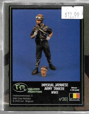Verlinden WWII Imperial Japanese Army Tanker in 1/35 361 ST