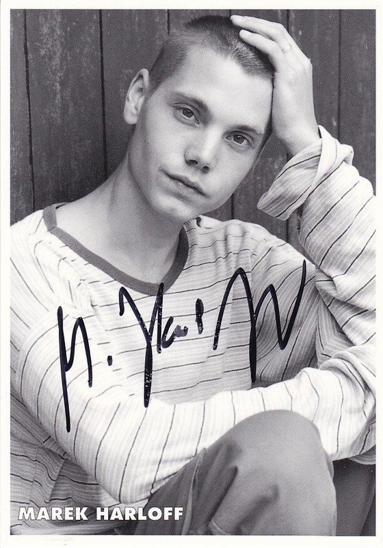 Marek Harloff - Dt. Schauspieler, Original-Autogramm!