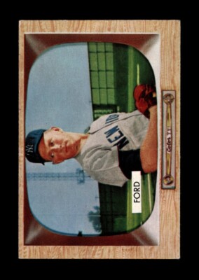 1955 Bowman Set-Break # 59 Whitey Ford LOW GRADE (filler) *GMCARDS*