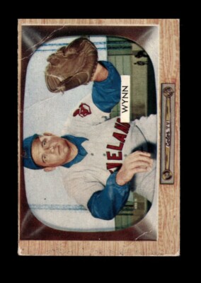1955 Bowman Set-Break # 38 Early Wynn LOW GRADE (crease) *GMCARDS*