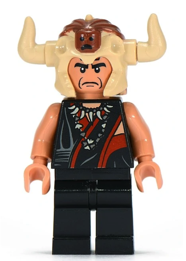 Lego Mola Ram 7199 Temple of Doom Indiana Jones Minifigure Lego Mola Ram 7199 Temple of Doom Indiana Jones Minifigure