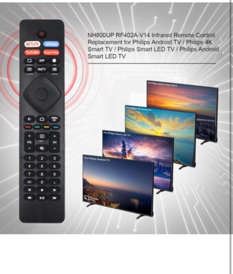 For Philips Smart LED TV 43PFL5766/F7 50PFL5604/F7 55PFL5604/F7 65PFL5504 Remote
