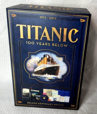 Titanic: 100 Years Below (DVD, 2012, 2-Disc Set, With Book DVD/CD)
