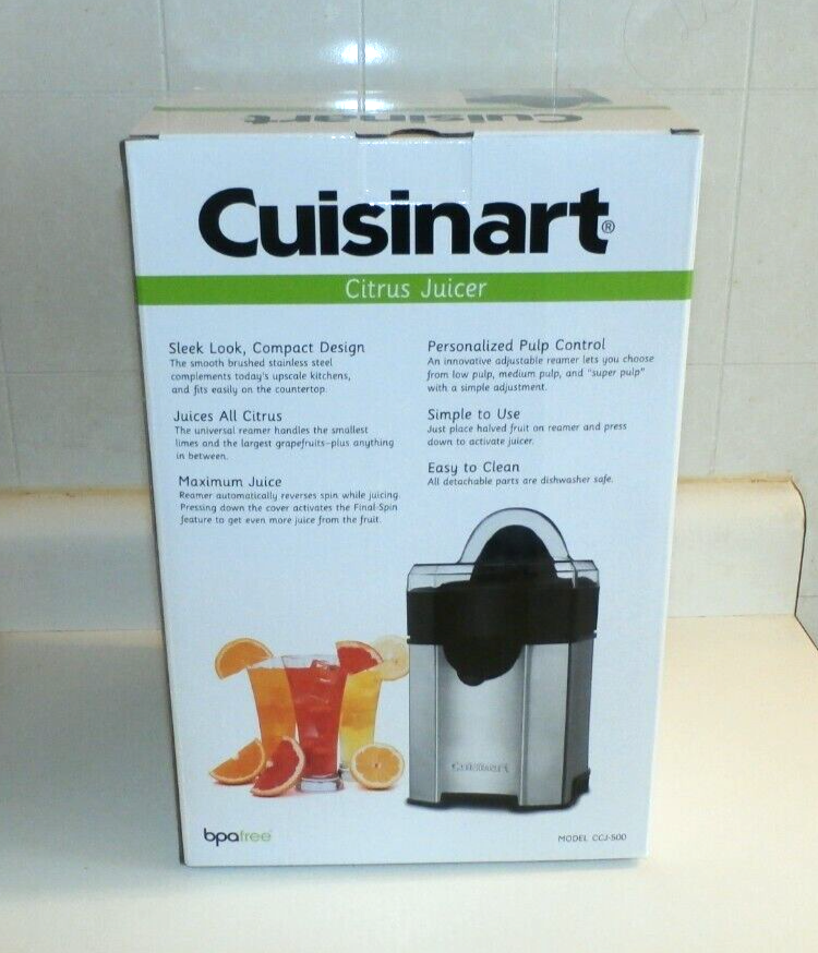 CUISINART CITRUS JUCIER - NEW IN BOX