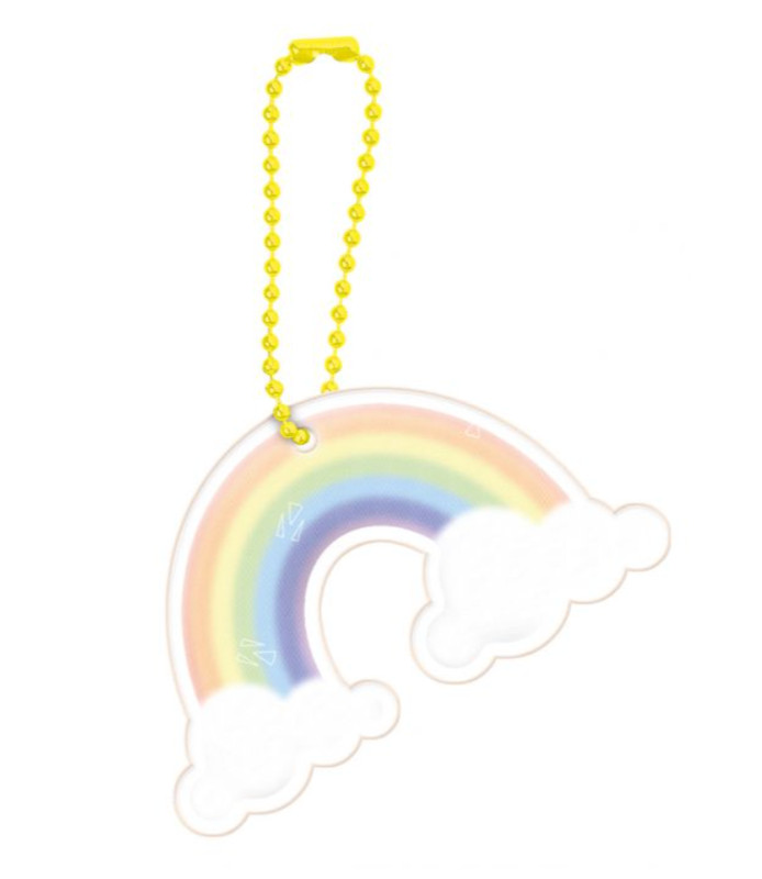 Reflektor, Glimmi, Regenbogen, AnhÃ¤Nger, Kindergarten, Schule, Moses Verlag