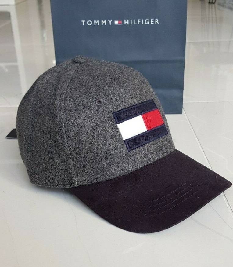 Tommy Hilfiger Cap Baseball Cap Mütze Big Flag Cap Baumwolle Neu