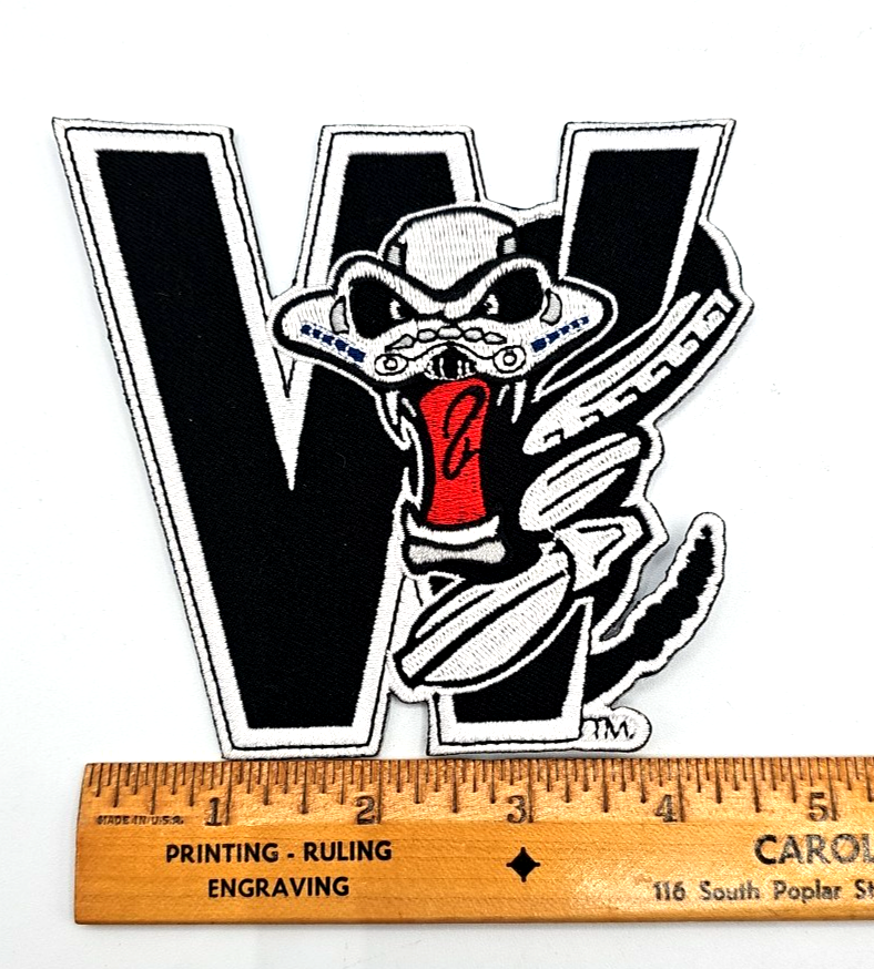 Wisconsin Timber Rattlers Minor League Baseball Team Patch 4.75 Vintage