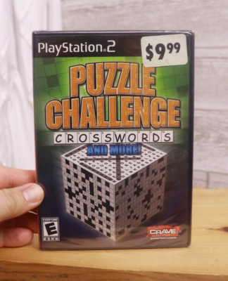 Puzzle Challenge: Crosswords and More (Sony PlayStation 2, 2006) - PS2 Factory S