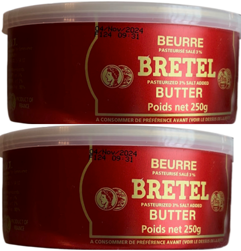 Bretel Butter 250g - 2 Packs