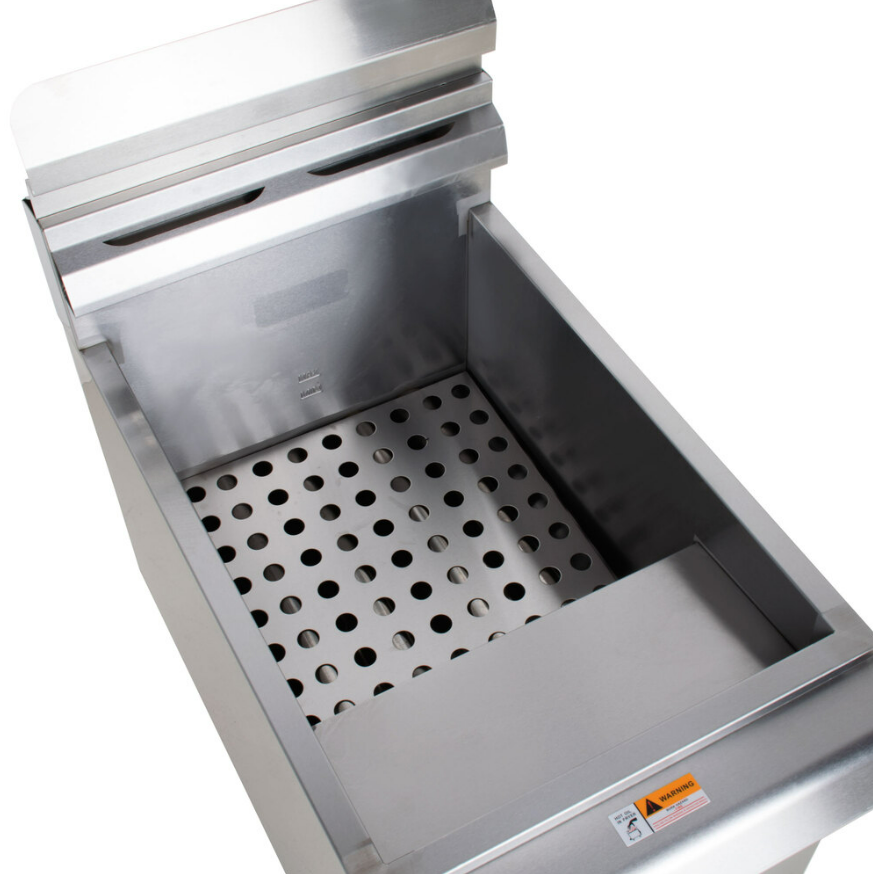 Commercial Kitchen 30 lb. Liquid Propane Countertop Frying Restaurant Deep Fryer