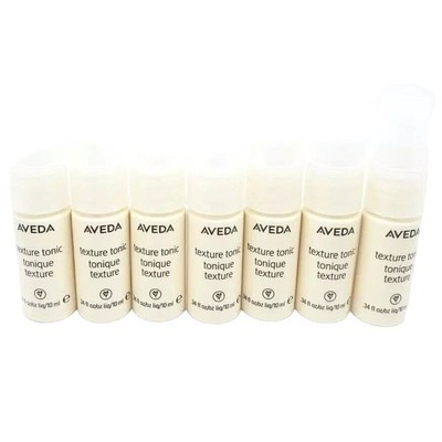Lot of 7 Aveda Texture Tonic 0.34 oz Each Travel Size