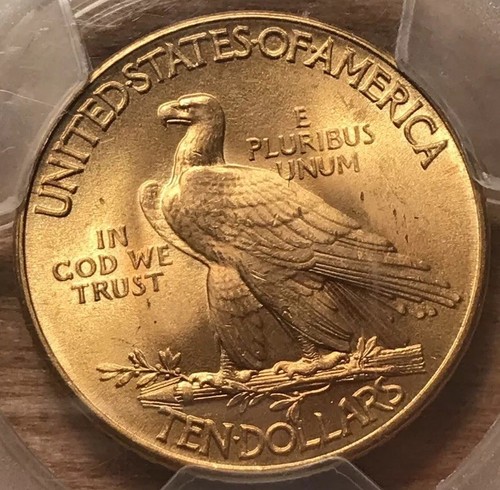 1912 $10 Indian Gold Eagle PCGS/CAC MS65+