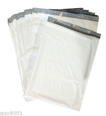 25 14''X18'' WHITE 2.6 MIL DISCOUNT POLY MAILERS ENVELOPES BAGS  free shipping
