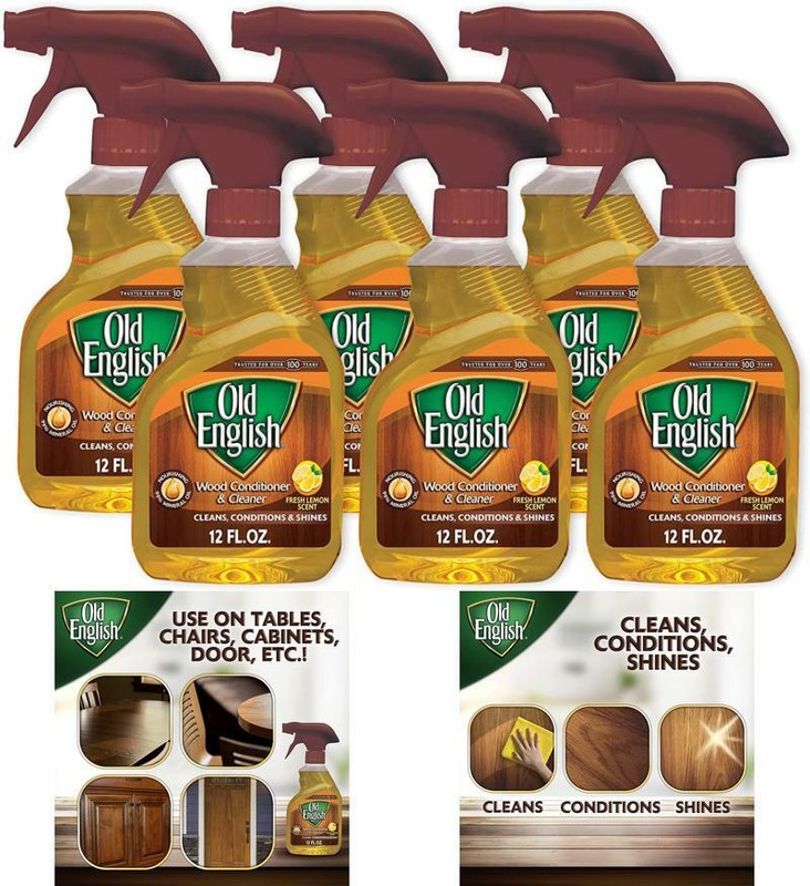 Old English Lemon Oil Furniture Polish, 12 fl oz Bottle (Pack of 6)
