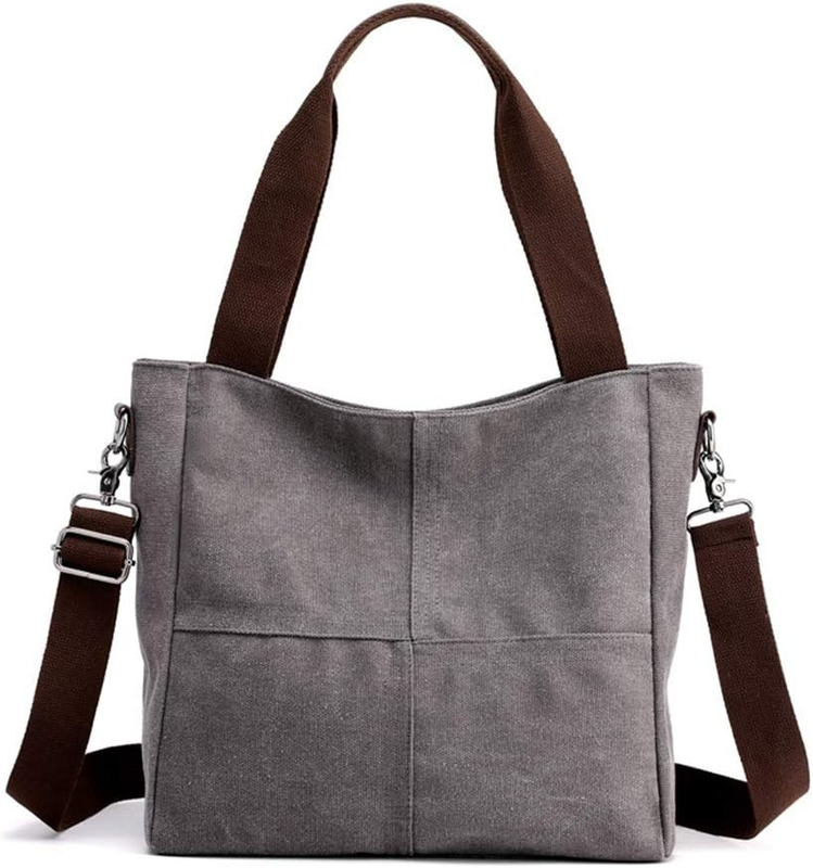 Sunshinejing Women'S Small Canvas Tote Bag Shoulder Crossbody Bags Work Purses T