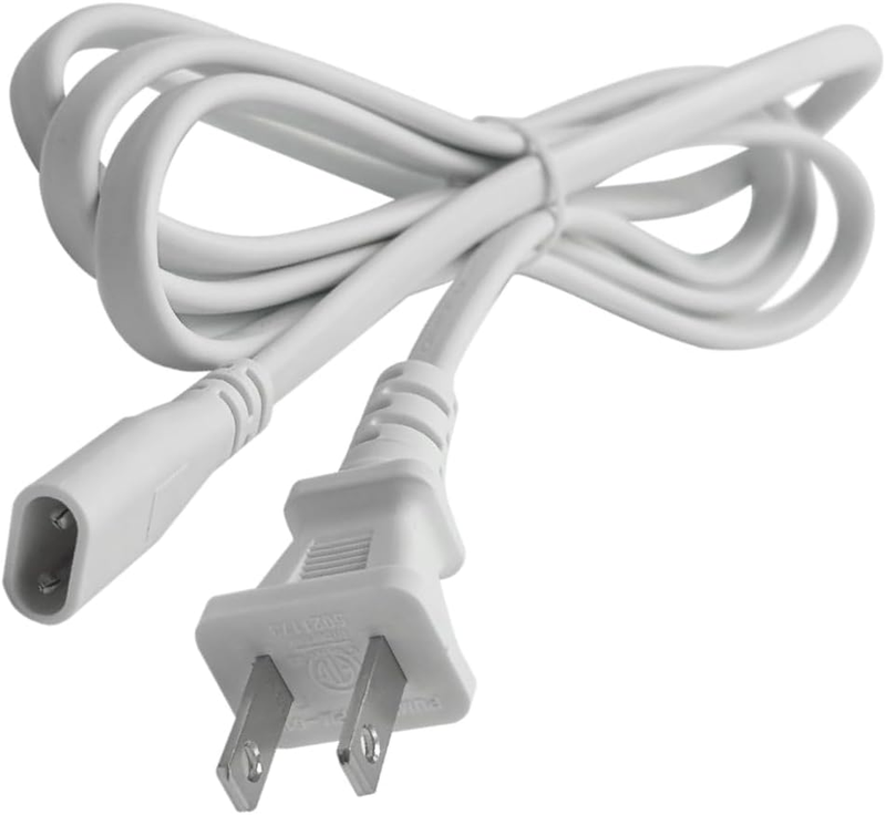 Hexagon LED Lights Power Cord Connectors 1.5M 5Ft Hex Lighting 10A 2 Pin Power C