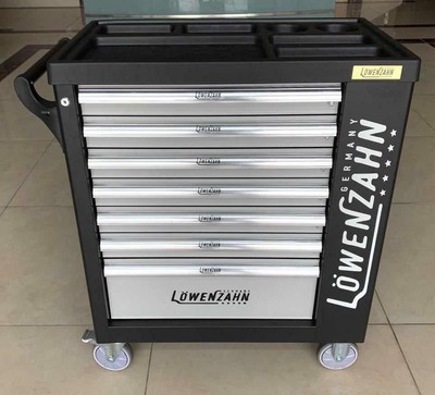 Grau Werkzeugwagen 6 Schubladen bestückt 6 voll XXL