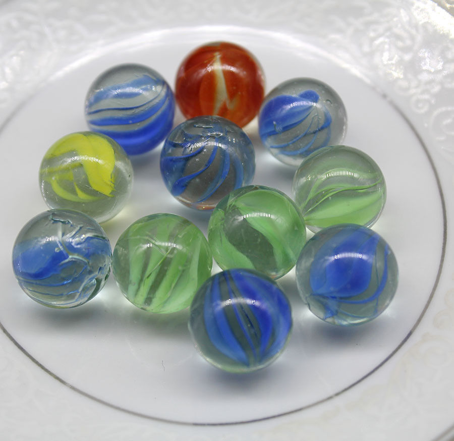 ️ Марблс (мраморный шарик) Wholesale Lot 14mm Glass Beads Marbles Kid ...