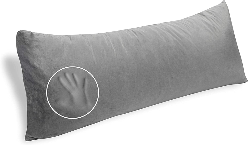 Full Body Pillow - Shredded Memory Foam with Washable Cover 