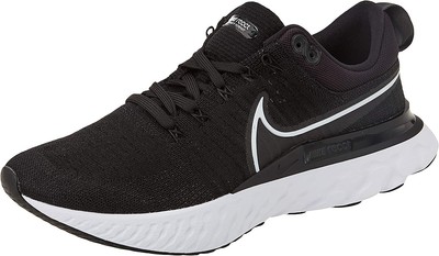 

Мужские кроссовки Nike React Infinity Run Flyknit 2, черный/белый, средний размер 11,5 D США, Black/white