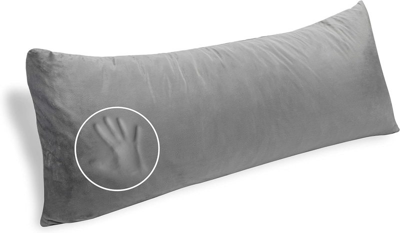Full Body Pillow - Shredded Memory Foam with Washable Cover 