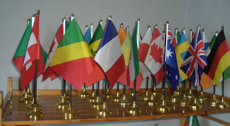 World Flag Table Flags - Large Great Quality Country National International